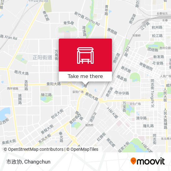 市政协 map