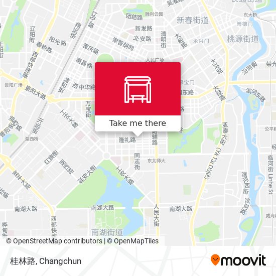 桂林路 map