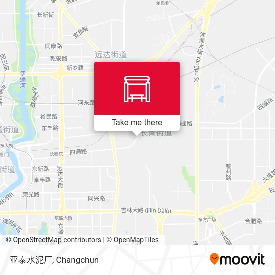 亚泰水泥厂 map