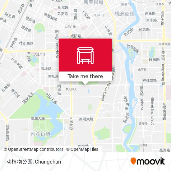 动植物公园 map