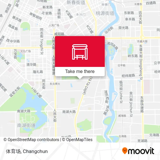 体育场 map