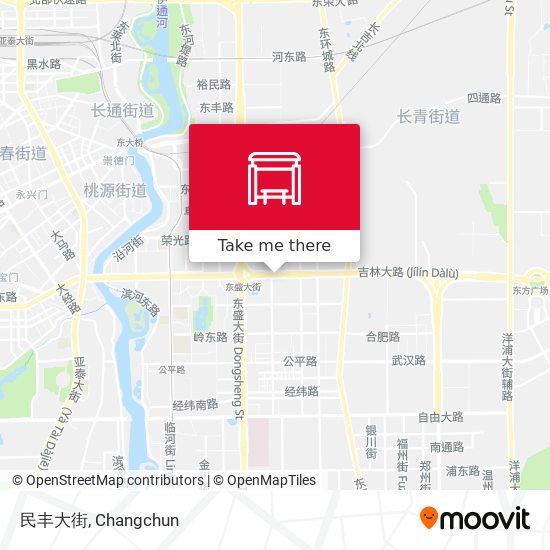 民丰大街 map