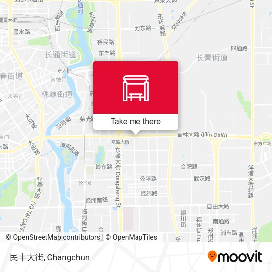 民丰大街 map