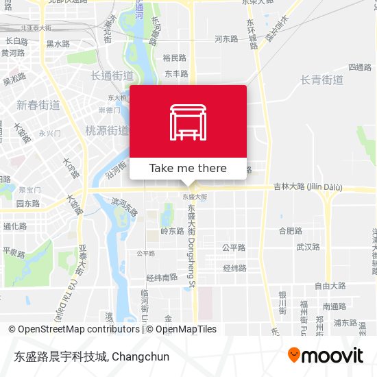 东盛路晨宇科技城 map