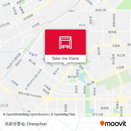 高新管委会 map