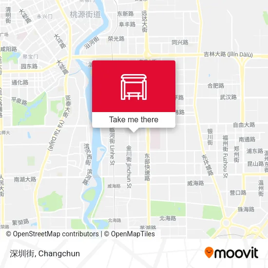 深圳街 map