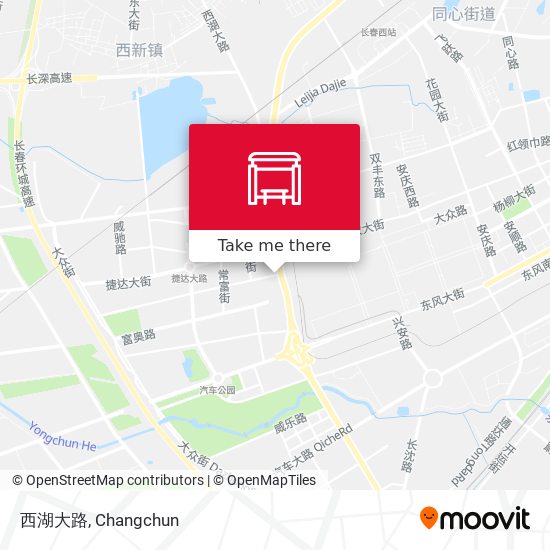 西湖大路 map