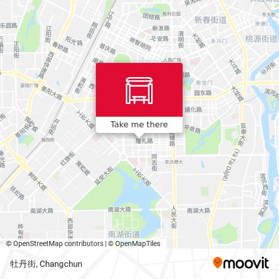 牡丹街 map