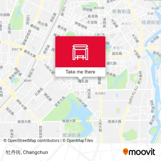 牡丹街 map
