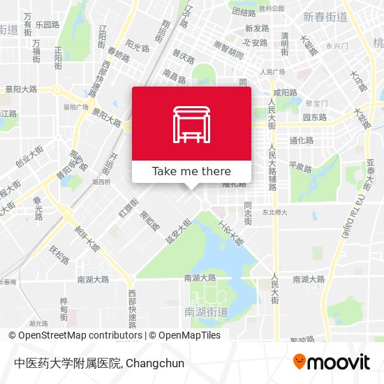 中医药大学附属医院 map