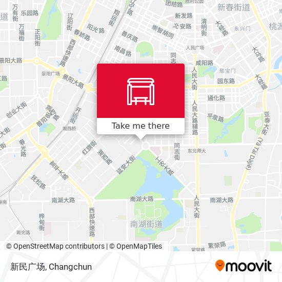 新民广场 map