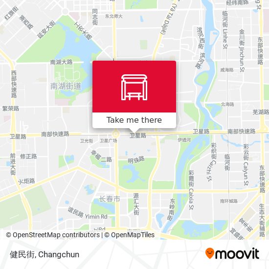 健民街 map