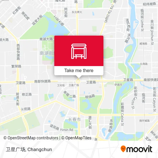卫星广场 map