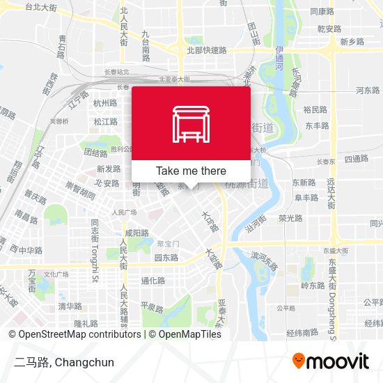 二马路 map
