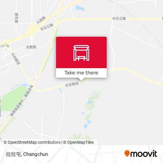 拉拉屯 map