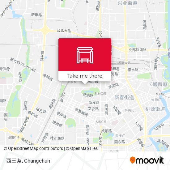 西三条 map