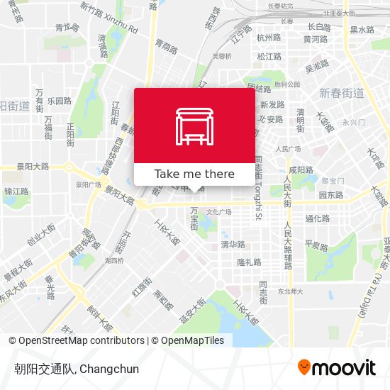 朝阳交通队 map