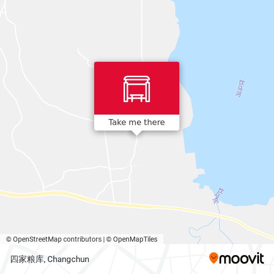 四家粮库 map