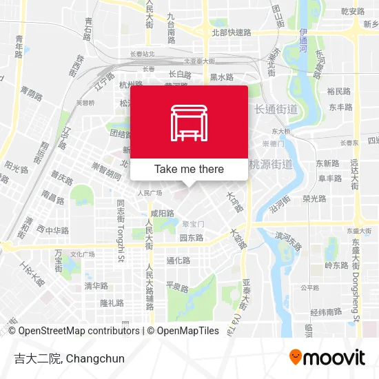 吉大二院 map