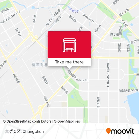富强C区 map