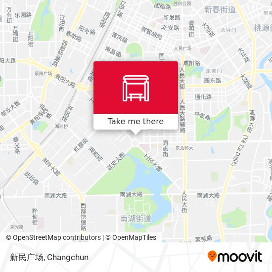 新民广场 map