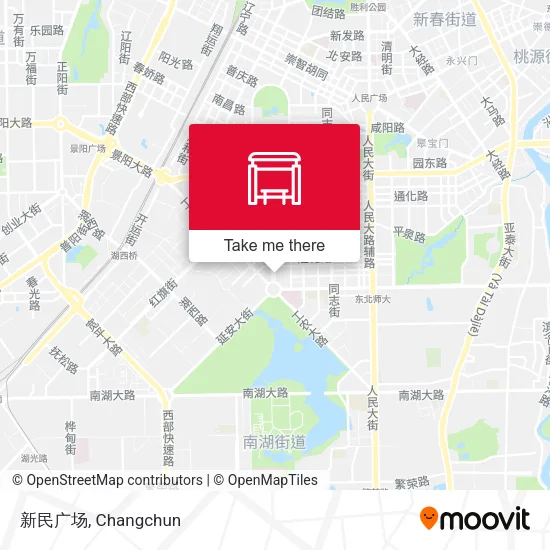 新民广场 map