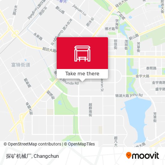 探矿机械厂 map