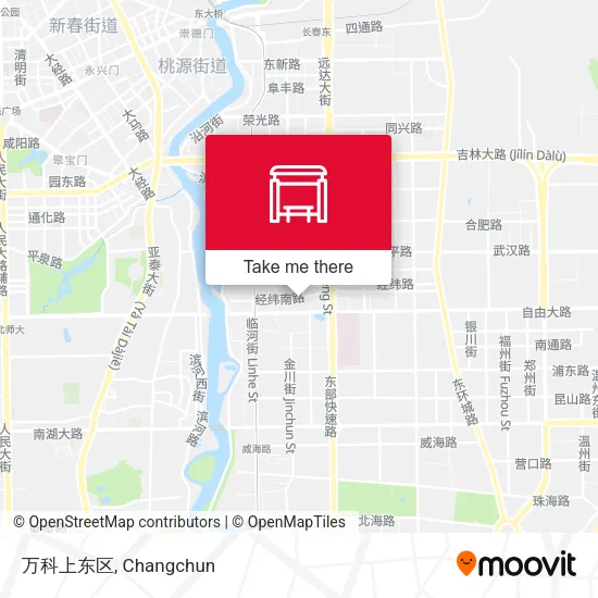 万科上东区 map