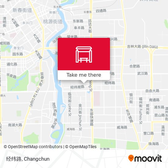 经纬路 map