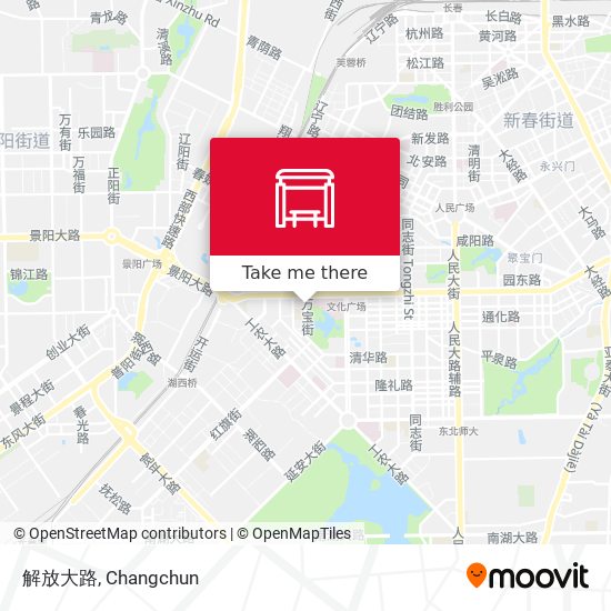 解放大路 map