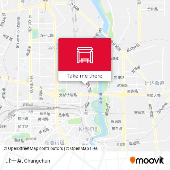 北十条 map