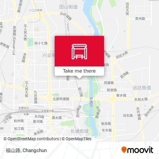 福山路 map