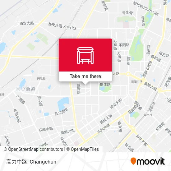 高力中路 map