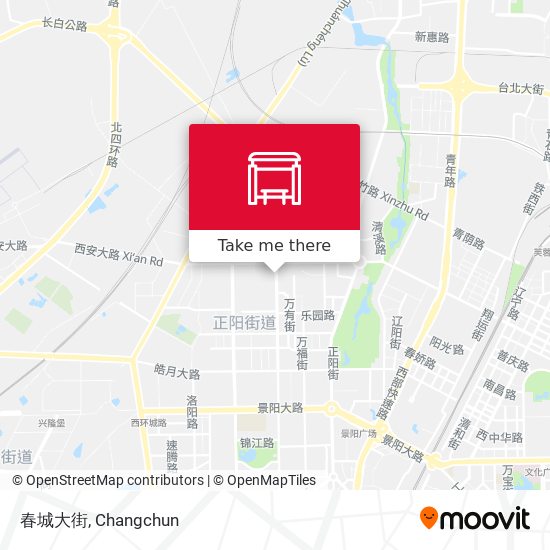 春城大街 map