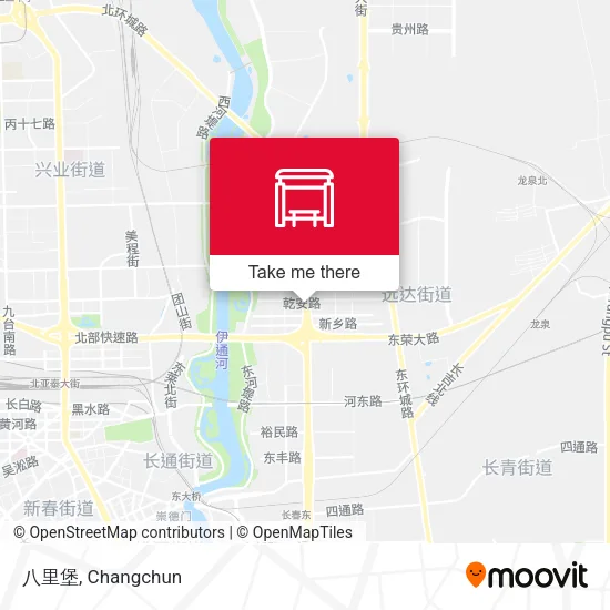 八里堡 map