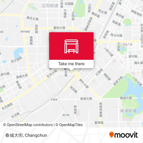 春城大街 map