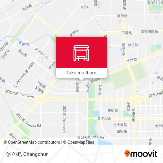 创立街 map