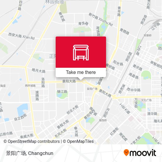 景阳广场 map