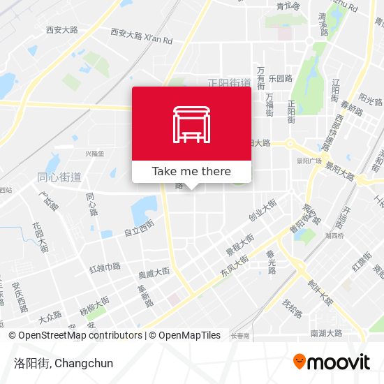 洛阳街 map