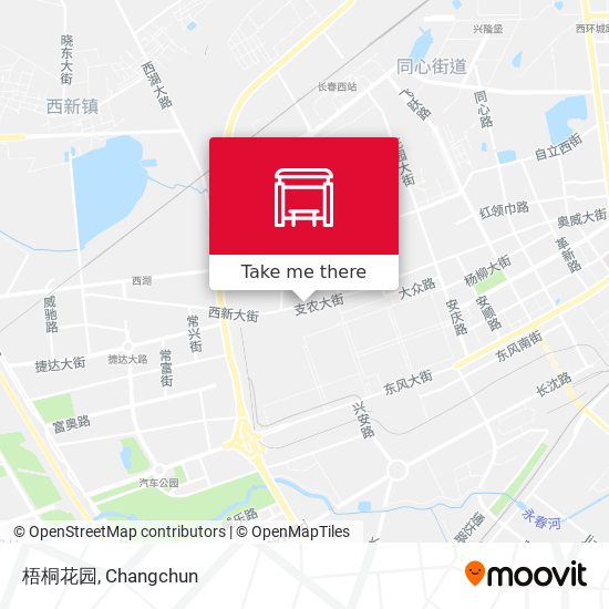 梧桐花园 map
