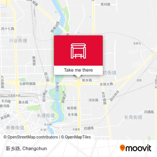 新乡路 map