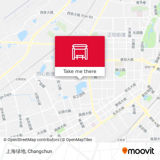 上海绿地 map