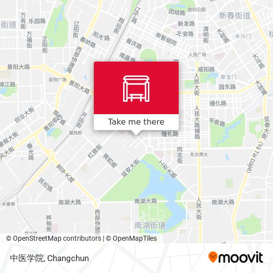 中医学院 map