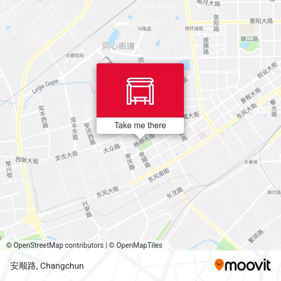 安顺路 map