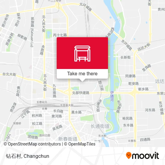 钻石村 map