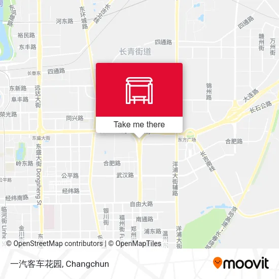 一汽客车花园 map