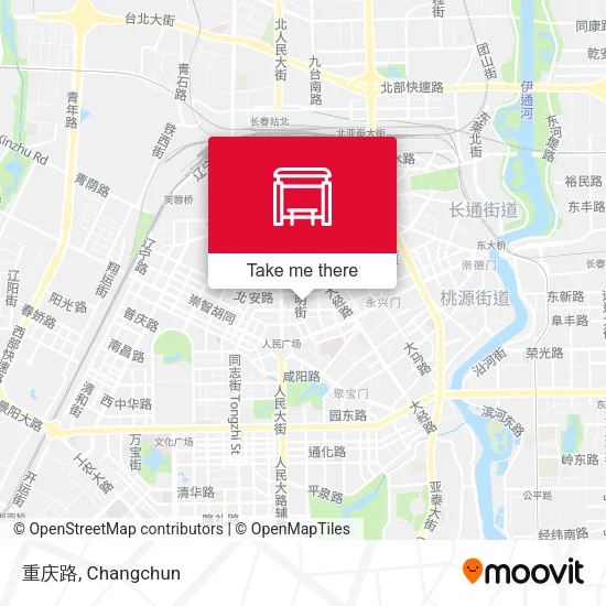 重庆路 map