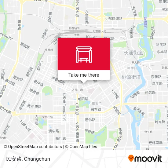 民安路 map