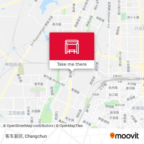 客车新区 map