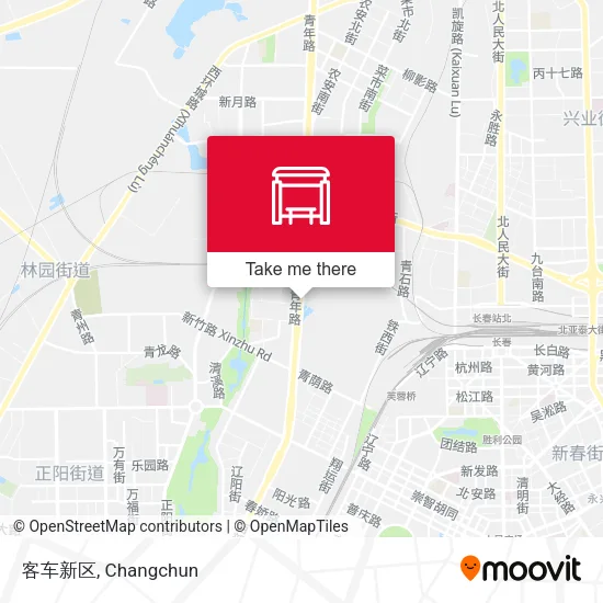 客车新区 map